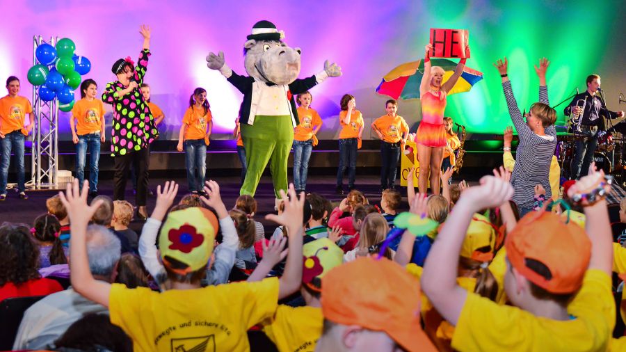 Dixieland-ABC f&uuml;r Kinder, Rundkino, Foto: Hendrik Meyer